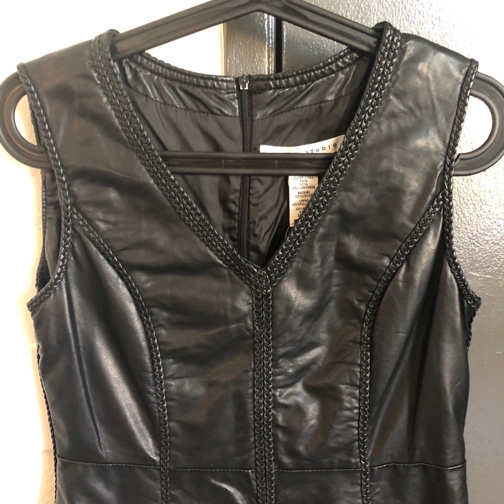 NEW! Leather Dress